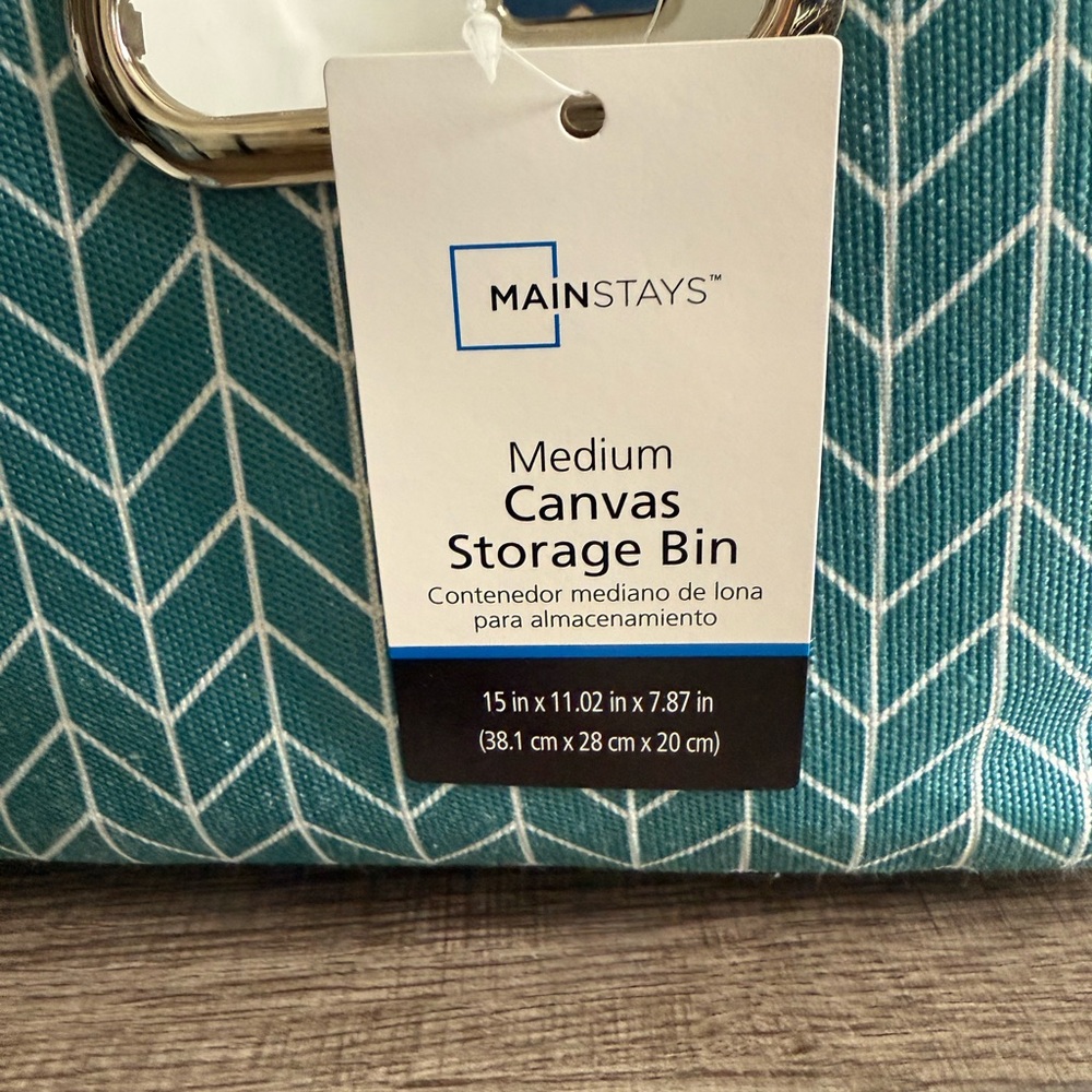 CANVAS STORAGE BINS